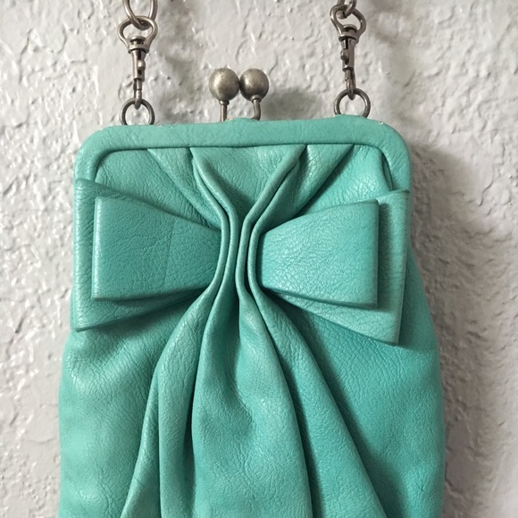 Jessica Simpson teal crossbody bag - Picture 2 of 3